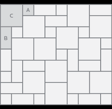 3 Piece Stone Pattern Orijin Stone