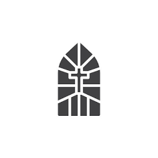 Church Stain Glass Window Vector Icon