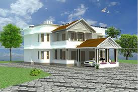 Kerala Villa Design On 4 Bedroom