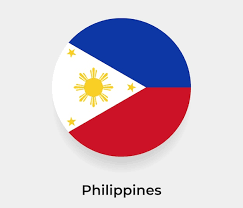 Philippines Flag Bubble Circle Round