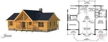 Cozy Cabins Small Log Home Plans To