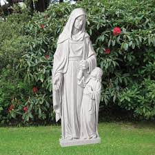 Saint Anna 110cm Marble Resin Garden Statue