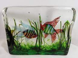 Cenedese Aquarium In Murano Glass By