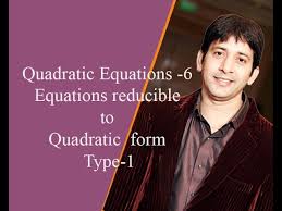 Quadratic Equations With Complex
