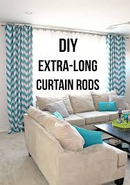 Diy Curtain Rods With Electrical Conduit