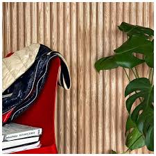 Timeline 990 Fluted Round Wood Wall Paneling 5 5 In X 72 In Oak Reed