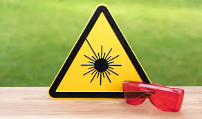eye safety when using or near lasers