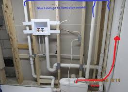 Basement Toilet Pump Plumbing