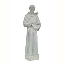 St Francis Outdoor Statue 32 Gray