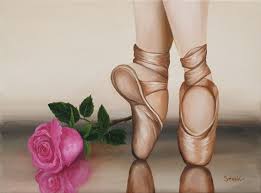 Buy Ballerina Painting Ballet Shoes Art