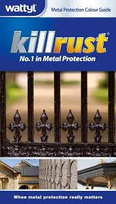 Metal Protection Colour Guide Wattyl