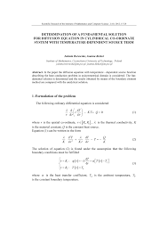 Temperature Dependent Source Term