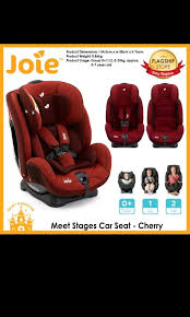 Joie Stages Covetable Car Seat Cherry