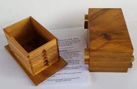 Wooden Puzzle Box Wood Keepsake Box