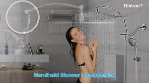 Rain Shower Head Handheld Combo