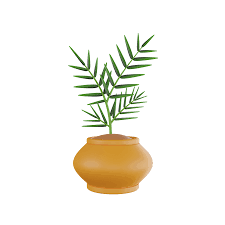 Plant Pot 3d Icon In Png Obj