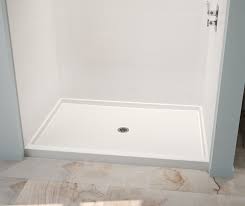 60 Swanstone Alcove Shower Pan