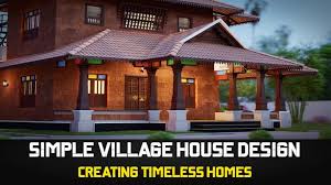 Simple Village House Design In India