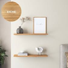 Buy Floating Wall Shelf Oak With