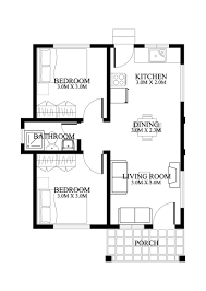 2 Bedroom House Designs With Floor Plans