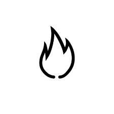Element Fire Icon In Svg