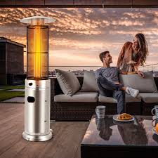 Round Glass Tube Patio Heaters