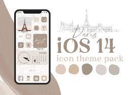 Paris Aesthetic Icon Theme Pack Ios