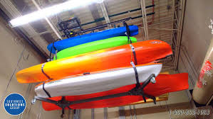 Vertical Lift Storage For Canoes Kayaks