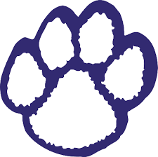 Paw Print Outline Quality Vinyl Decal