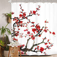Homewelle Red Cherry Blossom Japanese