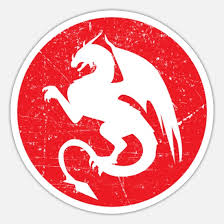 Dragon Logo Warrior Crest Thrones