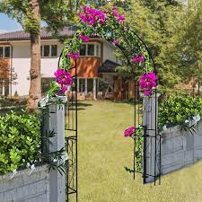 Rose Arch Outdoor Arch Black W0118 Atbk