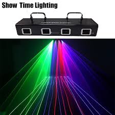 scan disco lazer 4 lens bar dj laser