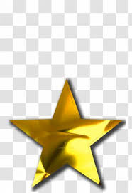 Gold Star Clip Art Symmetry Stars