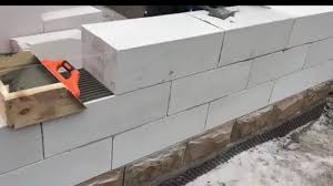 White Aac Building Materials Blocks