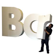 Polystyrene 3d Letters Fast Turnaround