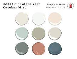 October Mist Benjamin Moore Paint