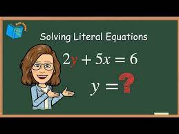 How To Rewrite Equations And Solve