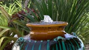 Small Beautiful Jar Fountain Decoration
