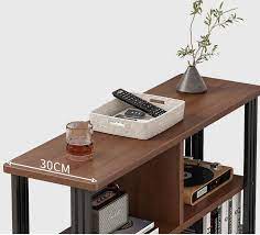 Icon Wood And Steel Sofa Side Table