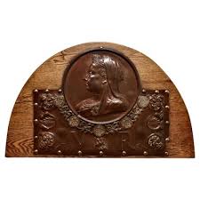 Copper Wall Plaque 1890 For At Pamono