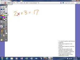 Mooney 1 2 Linear Equations Solve