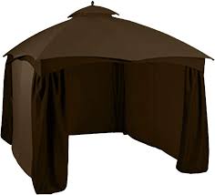 Gazebo Privacy Curtain Set By Abccanopy