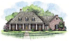 French Country Home Plan With Grand