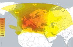 coverage maps satellite hot bird 13b