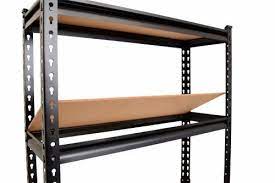 boltless rivet rack system wooden