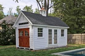 Amish Built Colonial Garden Sheds