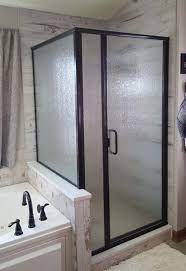 Custom Glass Shower Door Installation