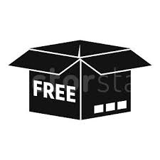 Free Open Box Icon Simple