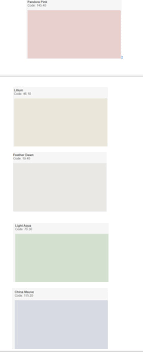 5 Soothing Paint Colour Palettes For